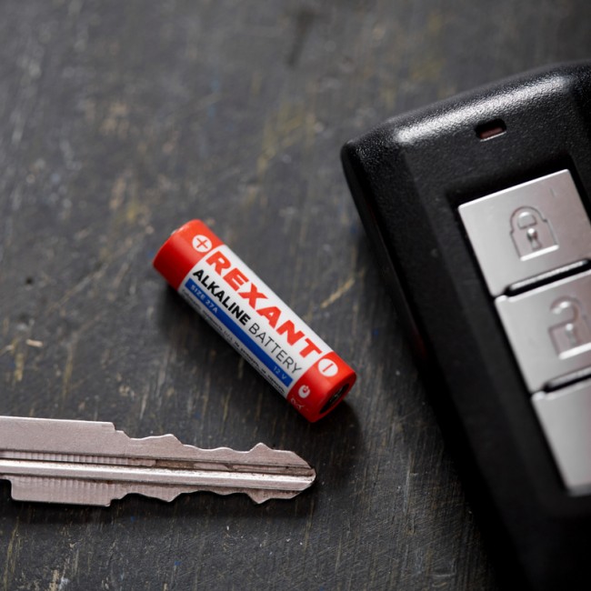 Батарейка высоковольтная A23, 12В, 1 шт, блистер REXANT 