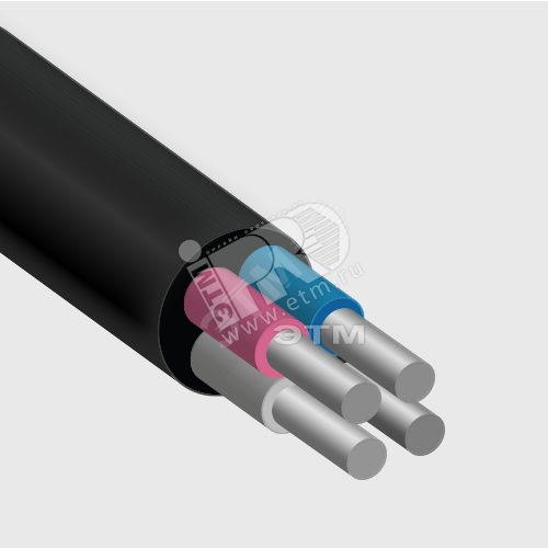 Кабель силовой АВВГ нг(А)-LS 4х2,5 - ок 0,66 ТРТС