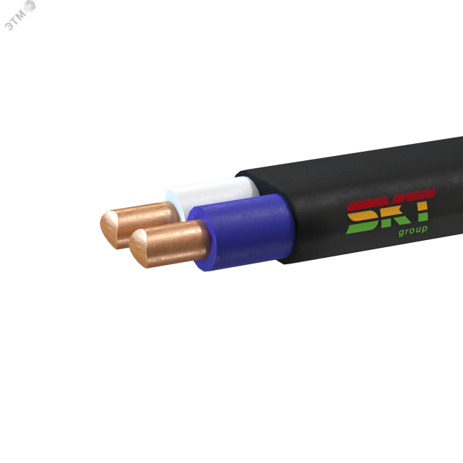 Кабель силовой ВВГ-Пнг(А)-LS 2х1.5ок(N)-0.66 ТРТС бухта 100м