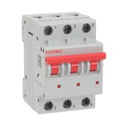 Выключатель автоматический модульный 3п C 50А 6кА MD63 YON MD63-3C50-6 Выключатель автоматический модульный 3п C 50А 6кА MD63 YON MD63-3C50-6