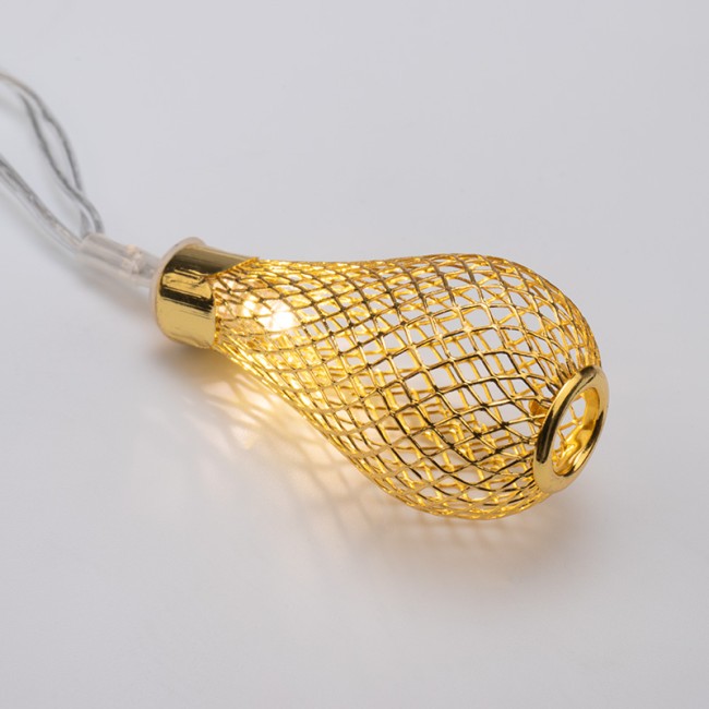 Гирлянда светодиодная Восточные фонарики 10 LED ЖЕЛТЫЕ 1,5 метра, прозрачный ПВХ, питание 2xАА Гирлянда светодиодная Восточные фонарики 10 LED ЖЕЛТЫЕ 1,5 метра, прозрачный ПВХ, питание 2xАА