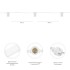 Гирлянда Belt-Light 2 жилы, 100м, шаг 40см, 225 патронов E27, IP65, белый провод NEON-NIGHT