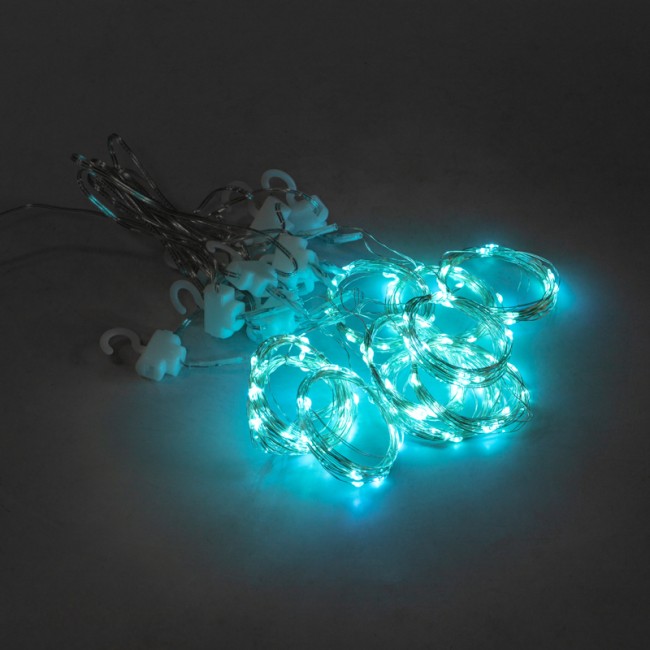 Гирлянда Светодиодный дождь из росы 3х3 м, USB + пульт управления Гирлянда Светодиодный дождь из росы 3х3 м, USB + пульт управления