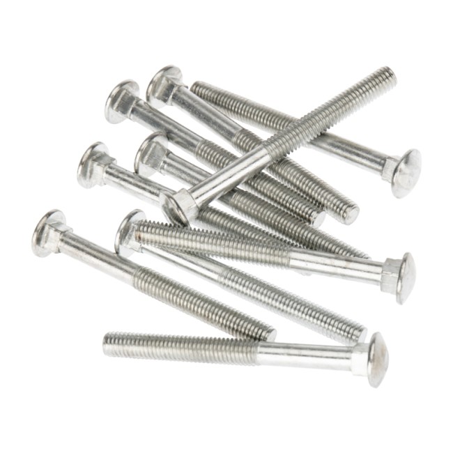 Болт мебельный KRANZ DIN 603, 8х80, короб (25 шт./уп.) Болт мебельный KRANZ DIN 603, 8х80, короб (25 шт./уп.)