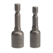 Ключ-насадка магнитная 1/4" 8х48 мм + 10х48 мм (2 шт./уп.) Kranz Ключ-насадка магнитная 1/4" 8х48 мм + 10х48 мм (2 шт./уп.) Kranz