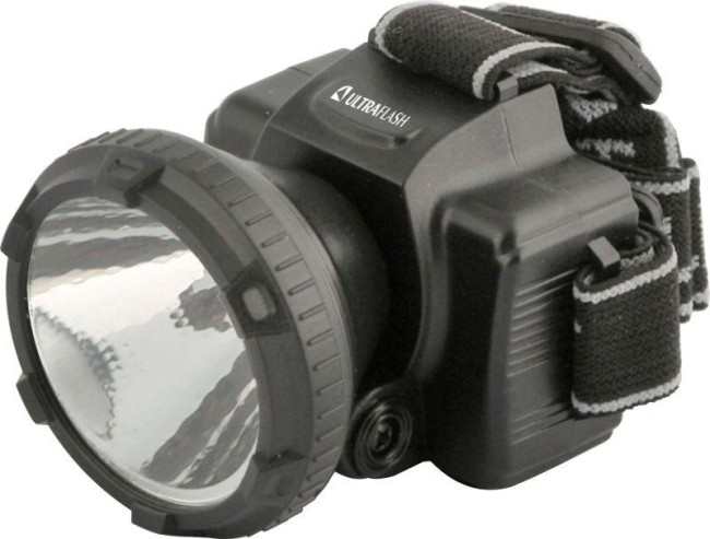 Фонарь аккумуляторный налобный LED5366 LED 2 режима 220В пластик. черн. (бокс) Ultraflash 11649 Фонарь аккумуляторный налобный LED5366 LED 2 режима 220В пластик. черн. (бокс) Ultraflash 11649