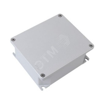 Коробка ответвительная 154х129х58мм IP66 RAL9006 алюминиевая