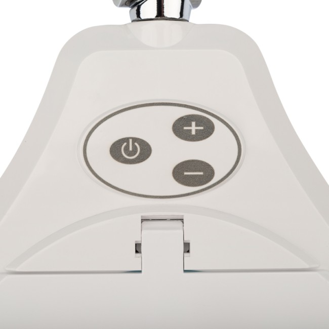 Лупа на струбцине круглая 5D с подсветкой 72 SMD, сенсорный регулятор яркости, ø152мм, белая REXANT Лупа на струбцине круглая 5D с подсветкой 72 SMD, сенсорный регулятор яркости, ø152мм, белая REXANT