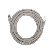 Патч-корд F/UTP CAT 6, RJ45-RJ45, 26AWG, LSZH, серый, 5м REXANT Патч-корд F/UTP CAT 6, RJ45-RJ45, 26AWG, LSZH, серый, 5м REXANT