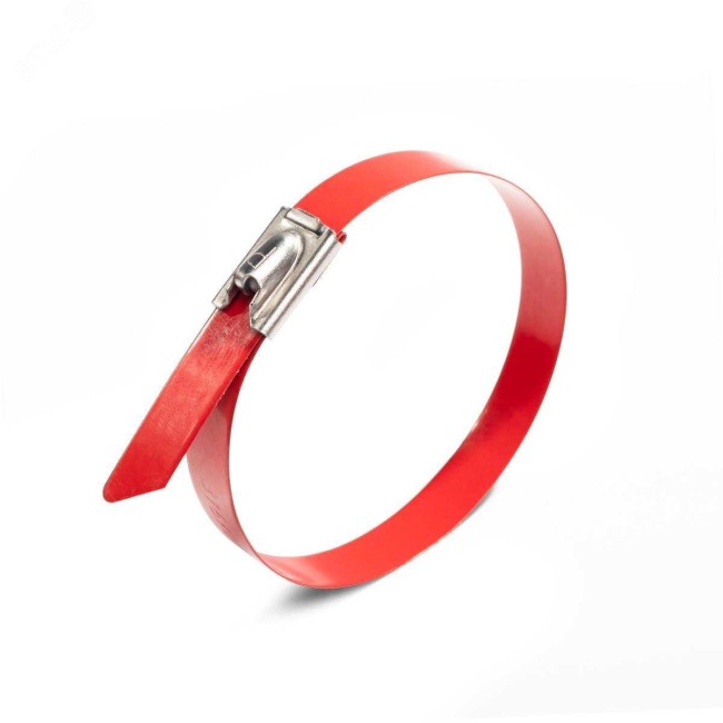 Стяжки стал. с покрытием СКС-П (316) 4,6*250 (красн) (Fortisflex)