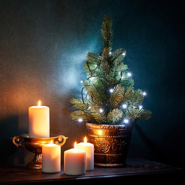 Гирлянда Твинкл Лайт 4 м, темно-зеленый ПВХ, 25 LED, цвет белый Гирлянда Твинкл Лайт 4 м, темно-зеленый ПВХ, 25 LED, цвет белый