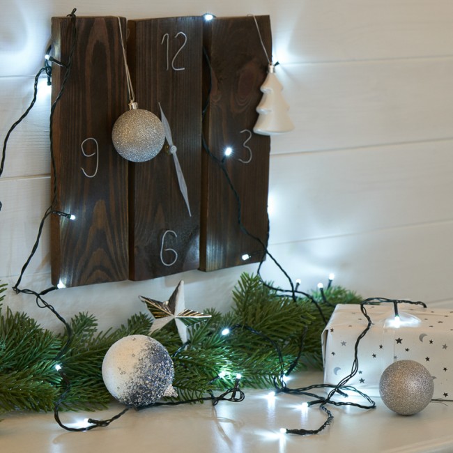 Гирлянда Твинкл Лайт 4 м, темно-зеленый ПВХ, 25 LED, цвет белый Гирлянда Твинкл Лайт 4 м, темно-зеленый ПВХ, 25 LED, цвет белый