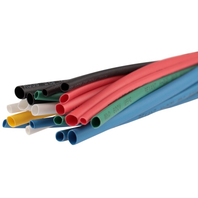 Набор термоусаживаемых трубок ТУТ нг №4 SMALL TUBE 2:1, упаковка 20 шт. по 10 см REXANT Набор термоусаживаемых трубок ТУТ нг №4 SMALL TUBE 2:1, упаковка 20 шт. по 10 см REXANT