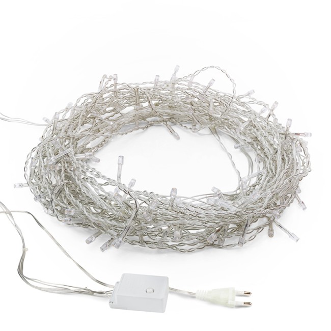 Гирлянда Светодиодный Дождь 2,5x2м, свечение с динамикой, прозрачный провод, 230 В, диоды БЕЛЫЕ Гирлянда Светодиодный Дождь 2,5x2м, свечение с динамикой, прозрачный провод, 230 В, диоды БЕЛЫЕ