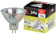 Лампа накаливания галогенная GU5.3-MR16-50W-12V-CL (галоген, софит, 50Вт, нейтр, GU5.3) (10/200/6000) ЭРА Лампа накаливания галогенная GU5.3-MR16-50W-12V-CL (галоген, софит, 50Вт, нейтр, GU5.3) (10/200/6000) ЭРА