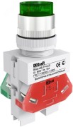 Кнопка зеленая ABLFP 22мм LED 220В ВK-22 Кнопка зеленая ABLFP 22мм LED 220В ВK-22