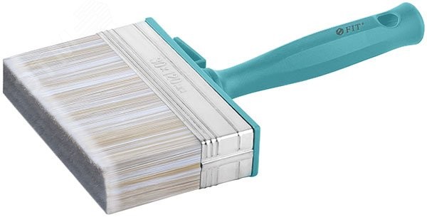 Макловица, искусственная светлая щетина, пластиковый корпус, полая ручка, ''мини'' 50 х 150 мм