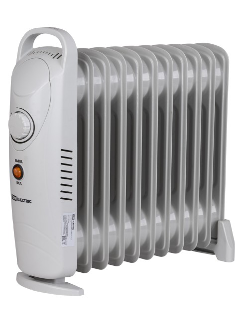 Масляный обогреватель МИНИ-11, 1200 Вт, 11 секций, термостат, TDM Масляный обогреватель МИНИ-11, 1200 Вт, 11 секций, термостат, TDM
