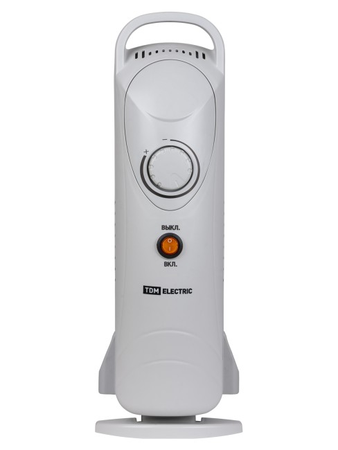 Масляный обогреватель МИНИ-11, 1200 Вт, 11 секций, термостат, TDM Масляный обогреватель МИНИ-11, 1200 Вт, 11 секций, термостат, TDM