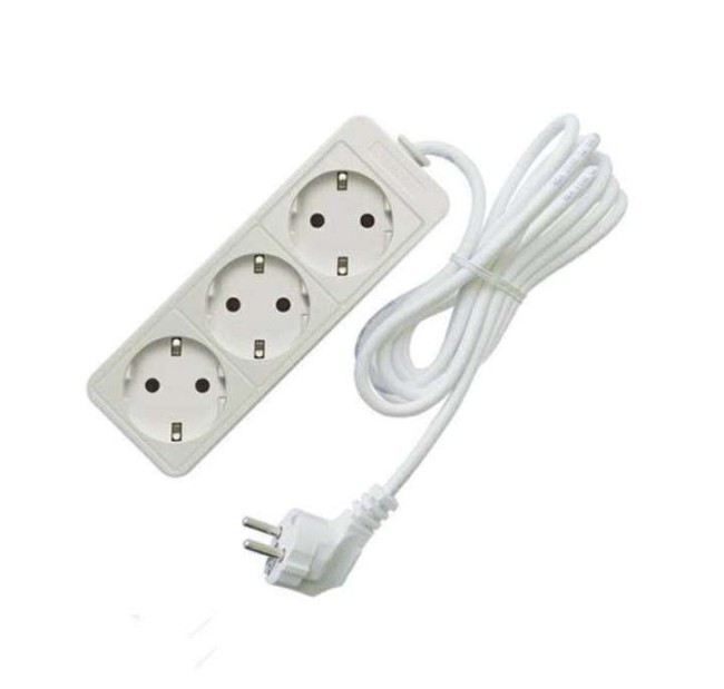 Удлинитель 3х3м с заземл. 10А IP20 2.2кВт ПВС Союз 481S-9303 Удлинитель 3х3м с заземл. 10А IP20 2.2кВт ПВС Союз 481S-9303