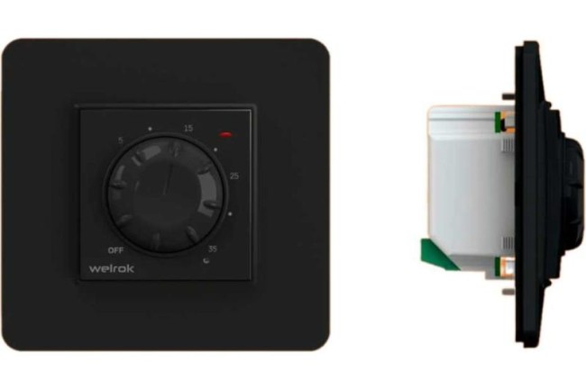 Терморегулятор rol bk Welrok 4660251140595 Терморегулятор rol bk Welrok 4660251140595