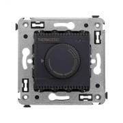 Термостат для теплых полов в стену, ''Avanti'', ''Черный матовый'' Термостат для теплых полов в стену, ''Avanti'', ''Черный матовый''