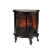 Светодиодный камин Винтаж мини с эффектом живого огня 24.8х12.7х30 см, батарейки 3хС (не в комплекте), с USB, черный Светодиодный камин Винтаж мини с эффектом живого огня 24.8х12.7х30 см, батарейки 3хС (не в комплекте), с USB, черный