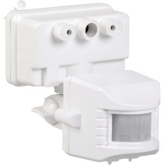 Датчик движения ИК для прожектора 150-500w 120 гр. 12м IP44 белый