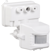 Датчик движения ИК для прожектора 150-500w 120 гр. 12м IP44 белый Датчик движения ИК для прожектора 150-500w 120 гр. 12м IP44 белый