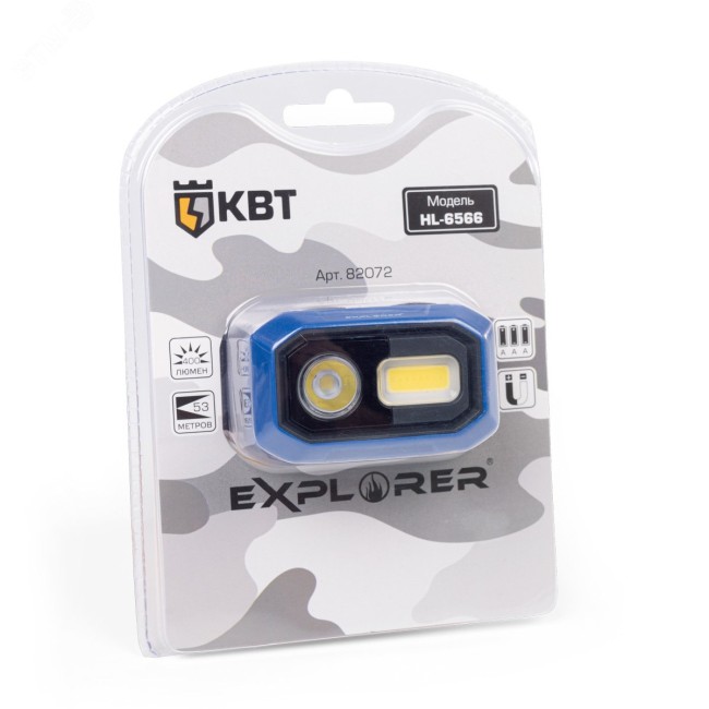 Фонарик налобный Explorer HL-6566 Фонарик налобный Explorer HL-6566