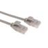 Патч-корд U/UTP CAT 6A (10G), RJ45-RJ45, 28AWG, LSZH, серый, 0.5м REXANT