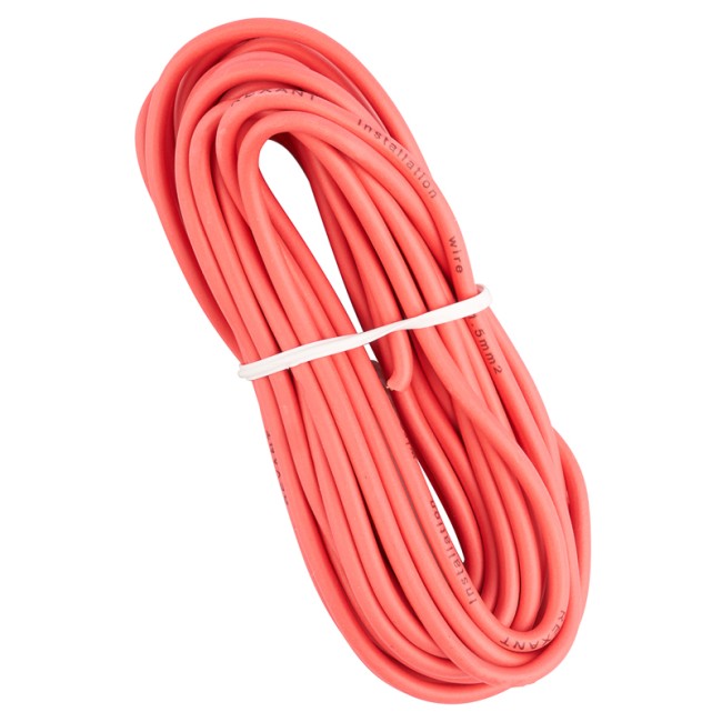 Провод автомобильный ПГВА/ПВАМ REXANT 1х1,50 мм красный, мини-бухта 5 метров