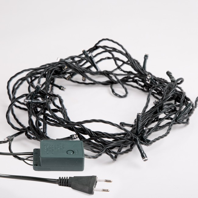 Гирлянда Твинкл Лайт 4 м, темно-зеленый ПВХ, 25 LED, цвет ТЕПЛЫЙ БЕЛЫЙ Гирлянда Твинкл Лайт 4 м, темно-зеленый ПВХ, 25 LED, цвет ТЕПЛЫЙ БЕЛЫЙ