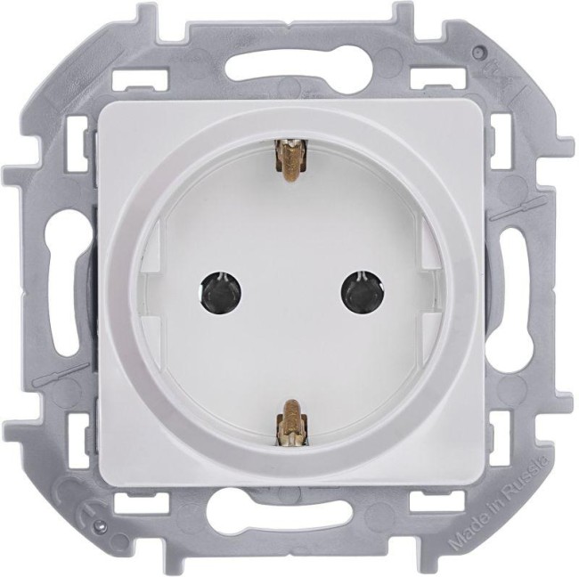 Розетка 1-м СП Inspiria 16А IP20 250В 2P+E немецк. стандарт механизм бел. IEK 673720 Розетка 1-м СП Inspiria 16А IP20 250В 2P+E немецк. стандарт механизм бел. IEK 673720