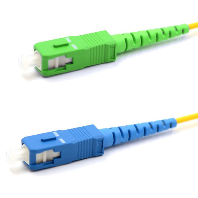 Патч-корд оптический переходной (SM), 9/125 (OS2), SC/APC-SC/UPC, (Simplex), LSZH, 2м REXANT