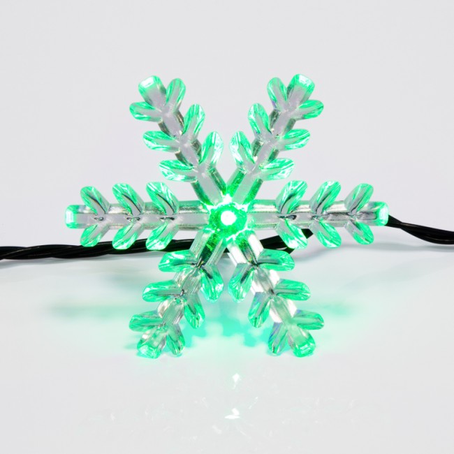 Гирлянда светодиодная Снежинки 30 LED МУЛЬТИКОЛОР 4,4 метра с контроллером Гирлянда светодиодная Снежинки 30 LED МУЛЬТИКОЛОР 4,4 метра с контроллером