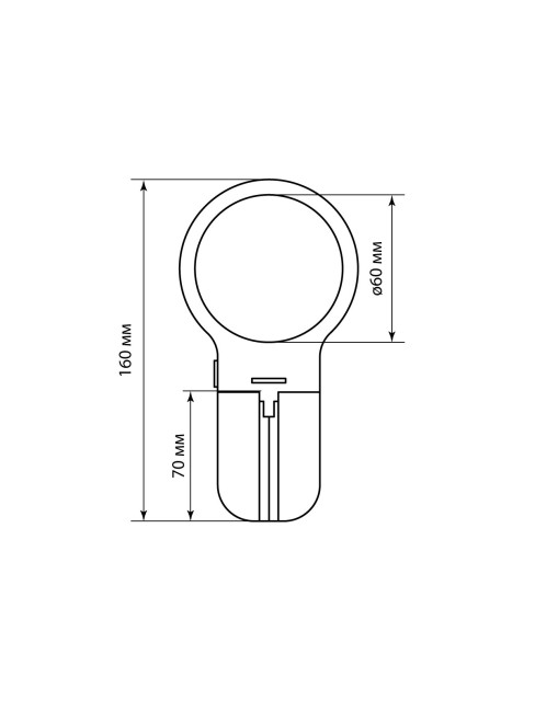 Лупа ручная круглая, d 60 мм, 3-х крат. увел., рукоятка-трансформер, LED подсветка, 2хАА, TDM Лупа ручная круглая, d 60 мм, 3-х крат. увел., рукоятка-трансформер, LED подсветка, 2хАА, TDM