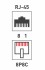 Адаптер проходной UTP RJ-45(8P8C), CAT 5e, 50 шт. REXANT