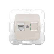 DEA Розетка Компьютер RJ45 с/у мех. Беж KRANZ DEA Розетка Компьютер RJ45 с/у мех. Беж KRANZ