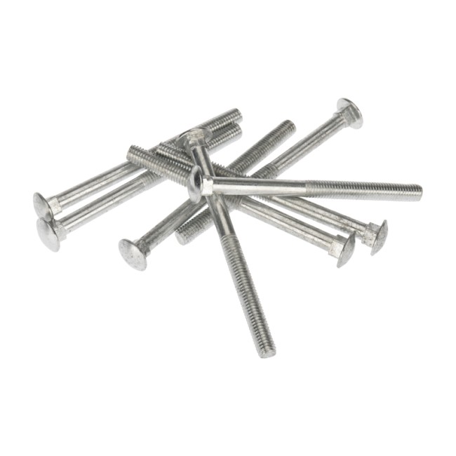 Болт мебельный KRANZ DIN 603, 8х100, короб (25 шт./уп.) Болт мебельный KRANZ DIN 603, 8х100, короб (25 шт./уп.)