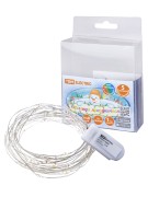 Гирлянда светодиодная "Роса50" 50LED, 5м, многоцветная, 2хCR2032 , TDM Гирлянда светодиодная "Роса50" 50LED, 5м, многоцветная, 2хCR2032 , TDM