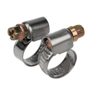 Хомут червячный 8-12-0,7 мм, (упак. 50 шт) REXANT Хомут червячный 8-12-0,7 мм, (упак. 50 шт) REXANT