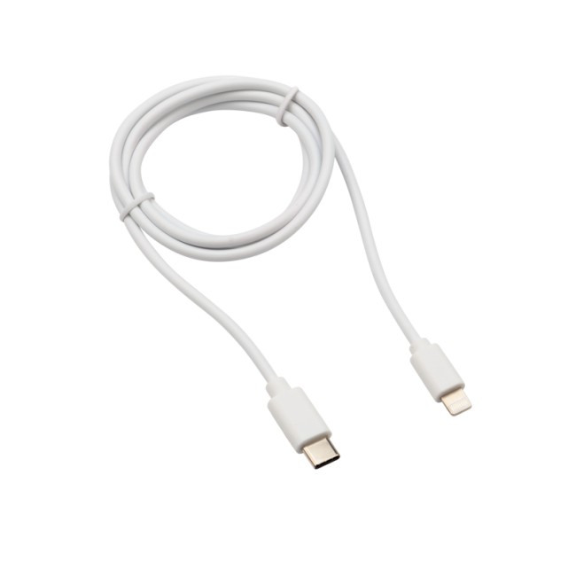 Кабель REXANT Type-C-Lightning 2.1 A, 1 м, белый ПВХ