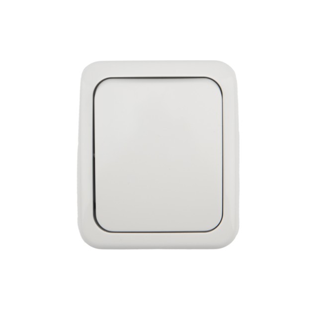 Выключатель одноклавишный Mini OG IP54, о/у, белый KRANZ Выключатель одноклавишный Mini OG IP54, о/у, белый KRANZ