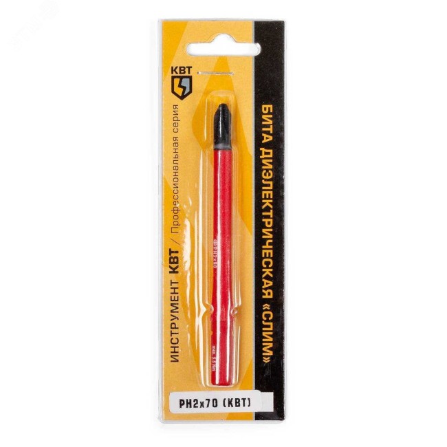 Бита диэлектрическая шлиц 4.0х70 для работ под напряжением до 1000 В