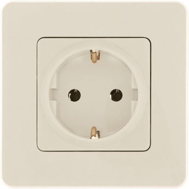 Розетка 1-м СП Inspiria 16А IP20 250В 2P+E немецк. стандарт механизм сл. кость IEK 673721 Розетка 1-м СП Inspiria 16А IP20 250В 2P+E немецк. стандарт механизм сл. кость IEK 673721