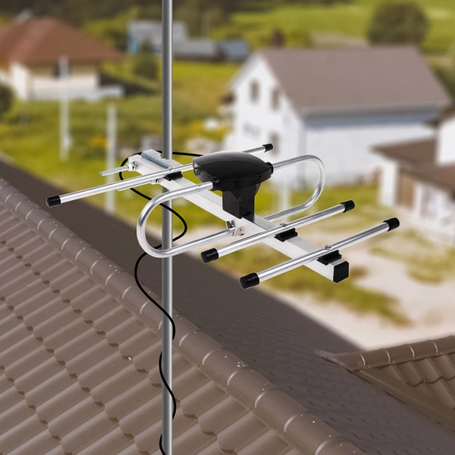 ТВ антенна наружная «Активная» для цифрового ТВ DVB-T2, RX-408 REXANT ТВ антенна наружная «Активная» для цифрового ТВ DVB-T2, RX-408 REXANT