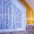 Гирлянда Светодиодный Дождь 2,5x2 м, свечение с динамикой, прозрачный провод, 230 В, диоды МУЛЬТИКОЛОР