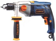 Дрель ударная 1050 Вт, 0-1100/0-2800об/мин, ключевой патрон 1.5-13мм, 2.5 кг, антивибрационная ручка, резиновые вставки, металлический корпус Дрель ударная 1050 Вт, 0-1100/0-2800об/мин, ключевой патрон 1.5-13мм, 2.5 кг, антивибрационная ручка, резиновые вставки, металлический корпус