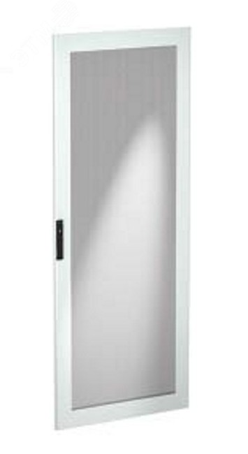 Дверь одностворчатая перфорированная для шкафов IT CQE 42U шириной 600 мм сер